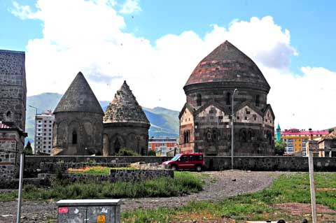 Üç Kümbetler, Three Tombs, Erzurum